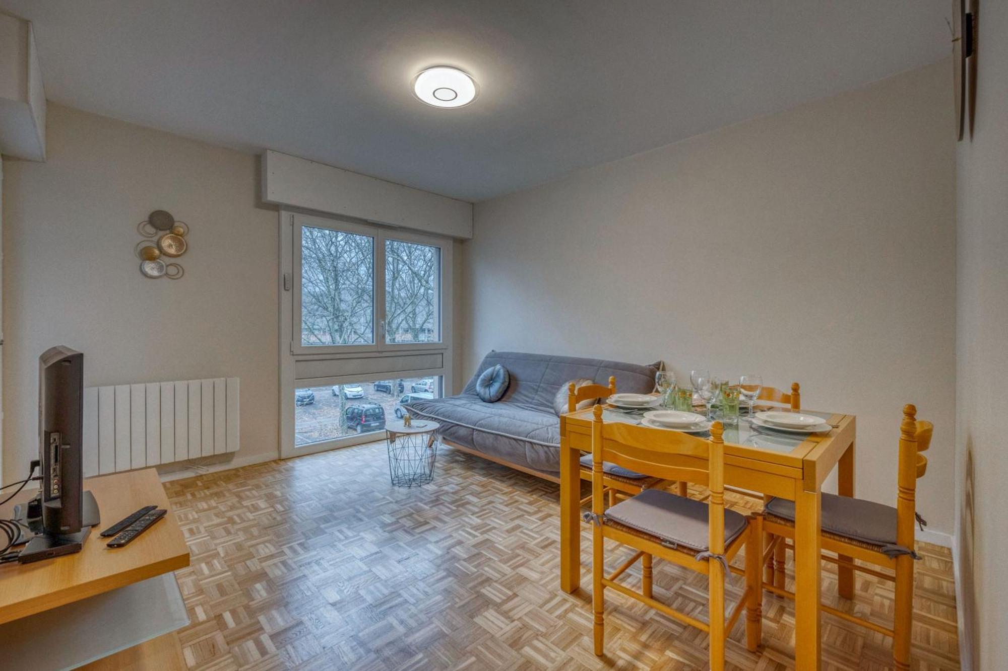 Apartament Le Bellevue - Gare De Grenoble Zewnętrze zdjęcie